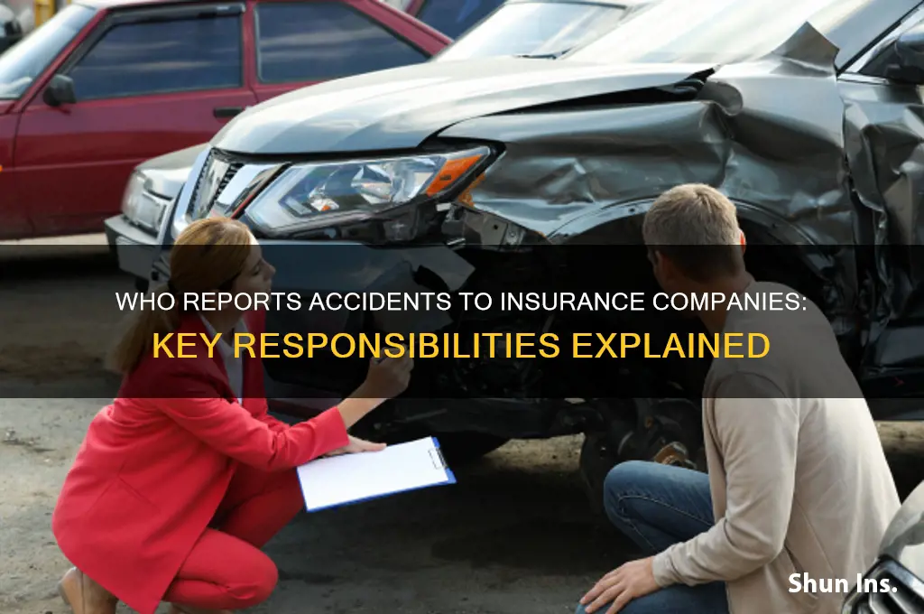 who reports accidents to insurance companies