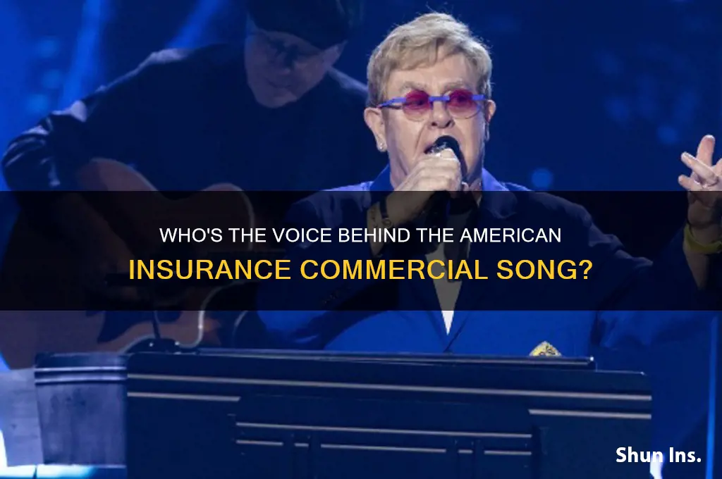 who sings in american insurance company commercial
