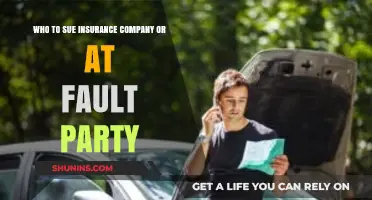 Insurance vs. At-Fault Party: Who to Sue After an Accident