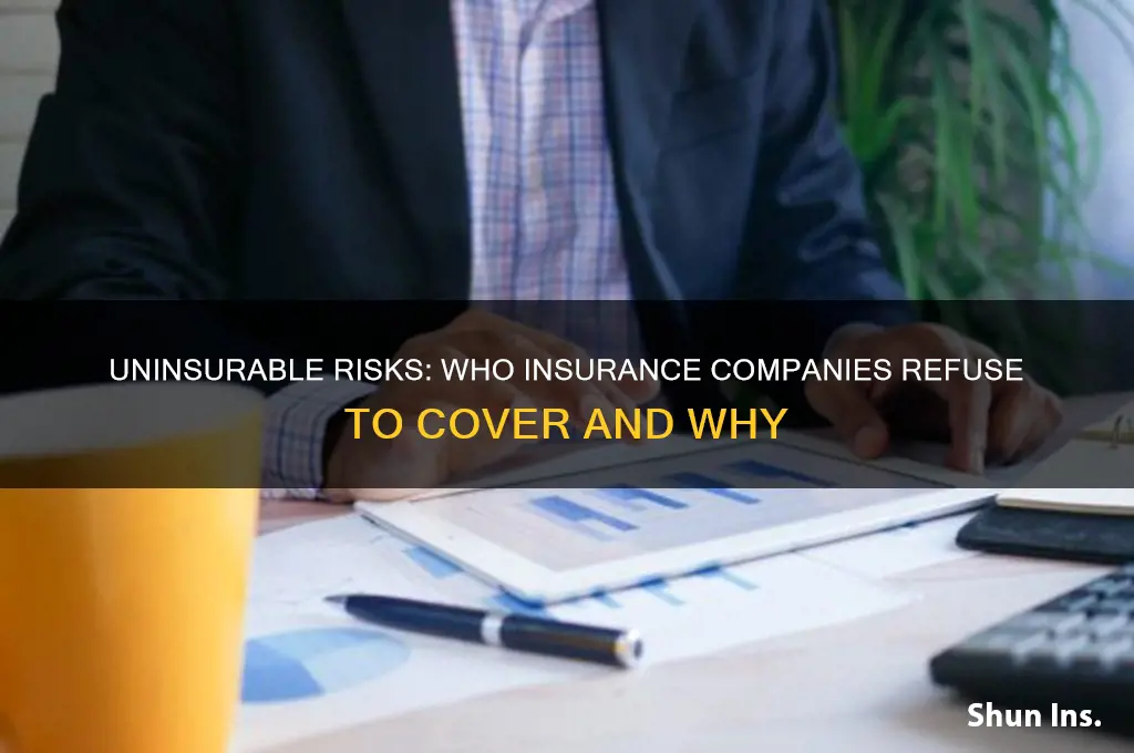who will insurance companies not insure