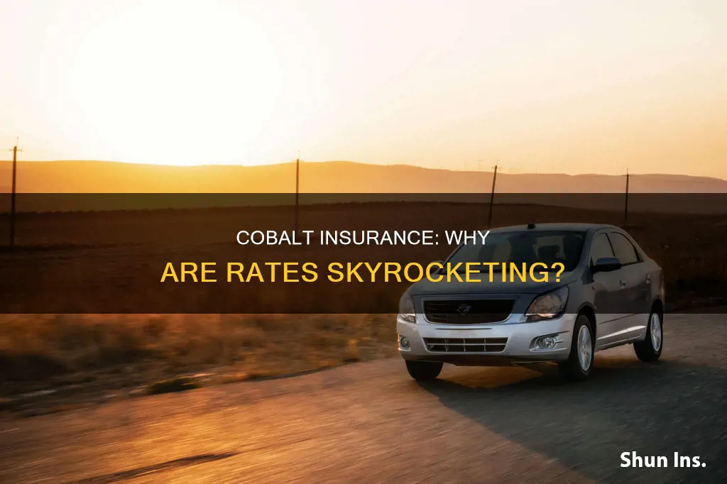 why are chevy cobalt insurance rates so high