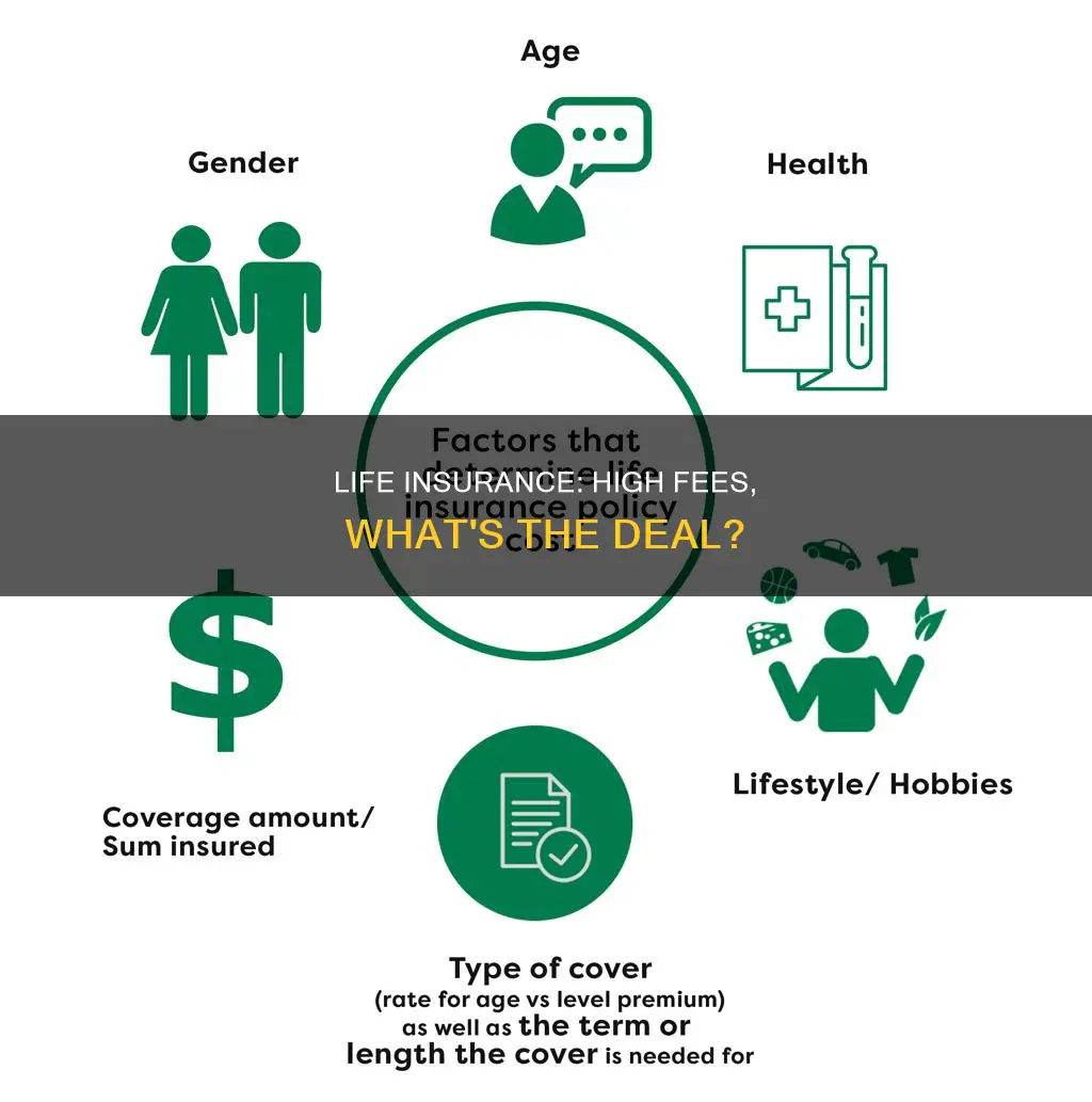 why are fees with permenant life insurance so high