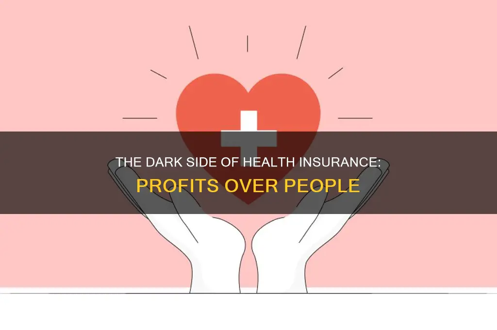 why are health insurance companies bad