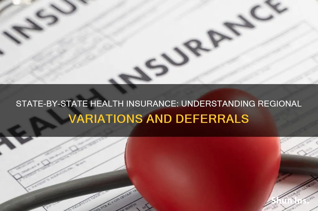 why are health insurance companies defer by state