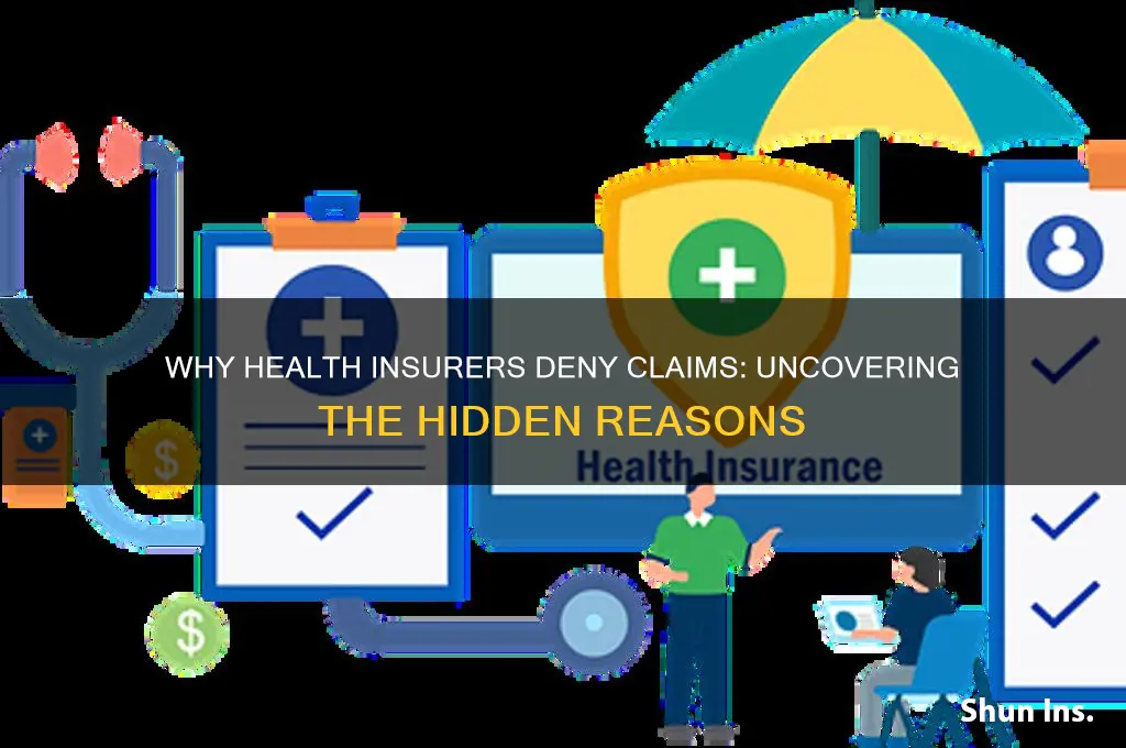 why are heslth insurance companies allowed to deny claims