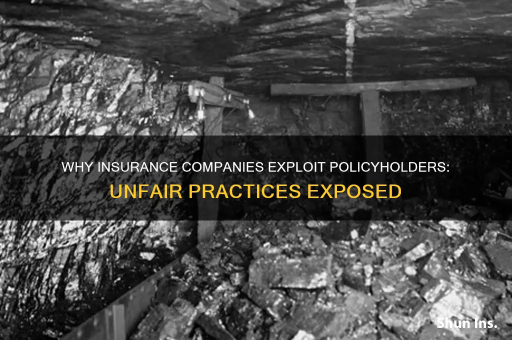 why are insurance companies allowed to screw pwople