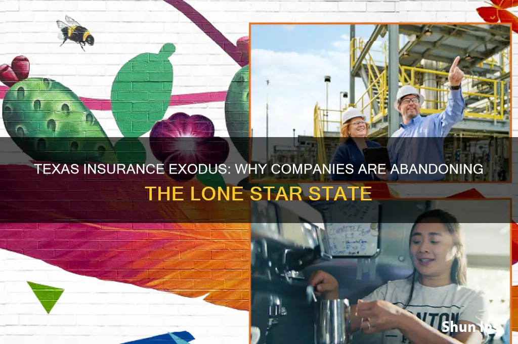 why are insurance companies leaving texas