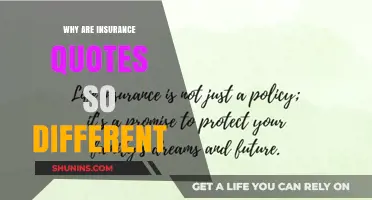 Insurance Quotes: Why the Vast Difference?