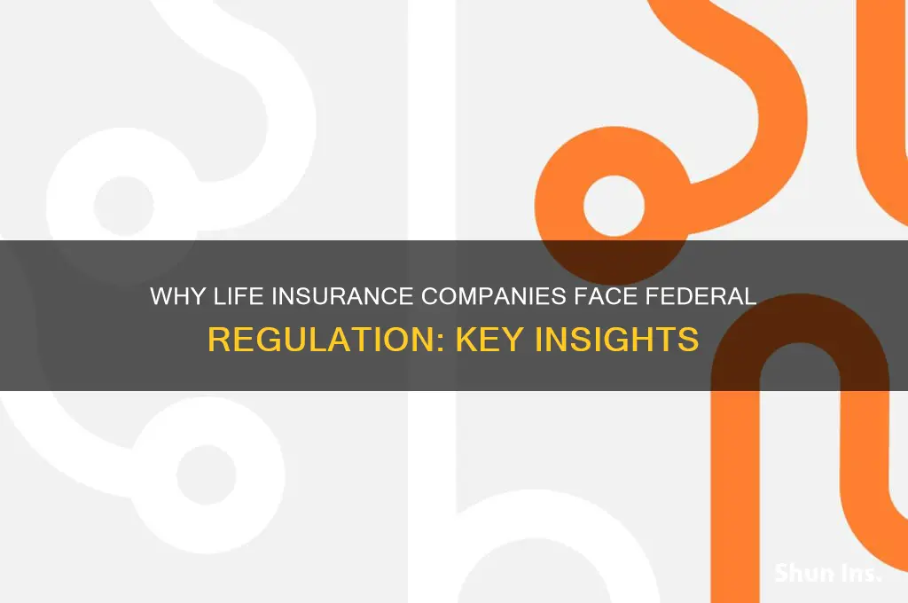 why are life insurance companies federally regulated