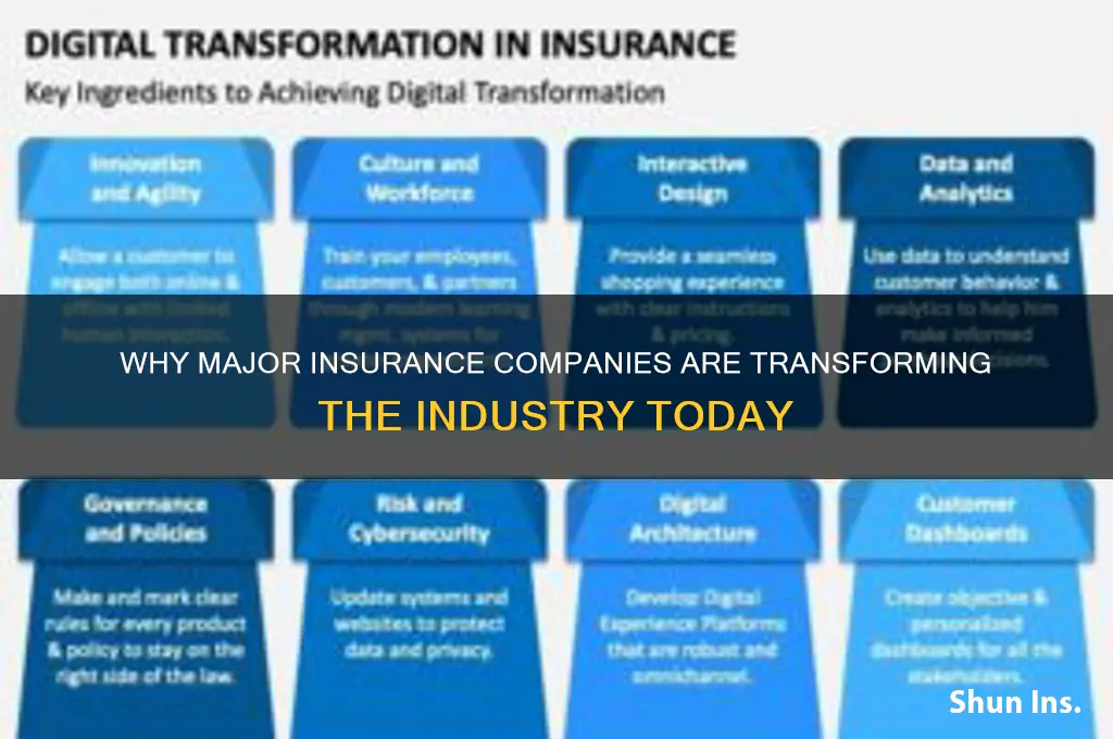 why are major insurance companies