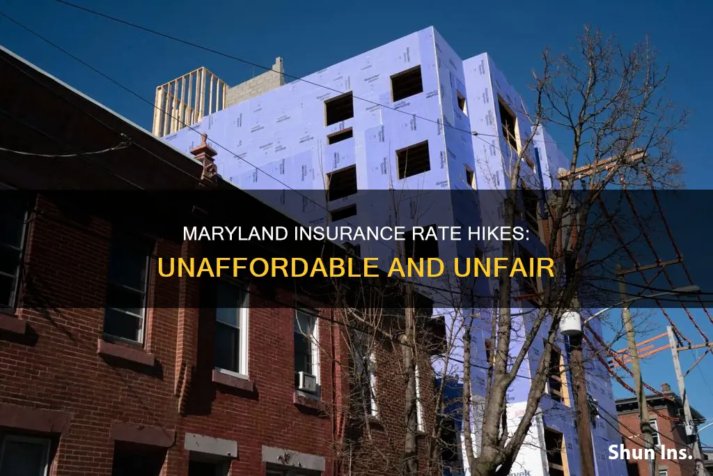 why are maryland insurance asking for such large rate hikes