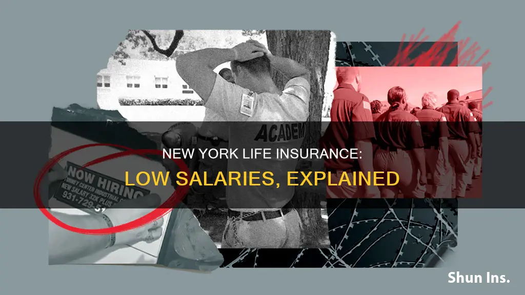 why are salaries so low at new york life insurance