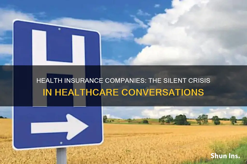why are we not talking about the health insurance companies