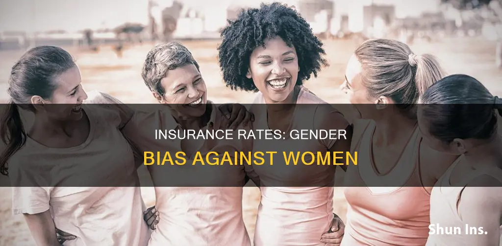 why are womena insurance rates higher