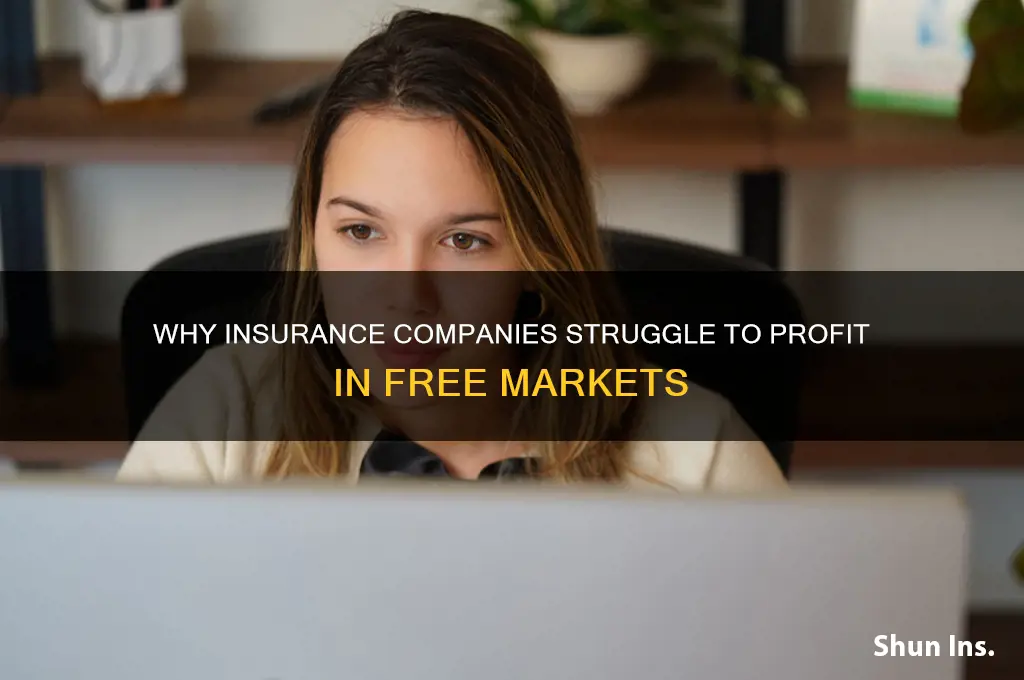 why cant insurance companies make money in free market