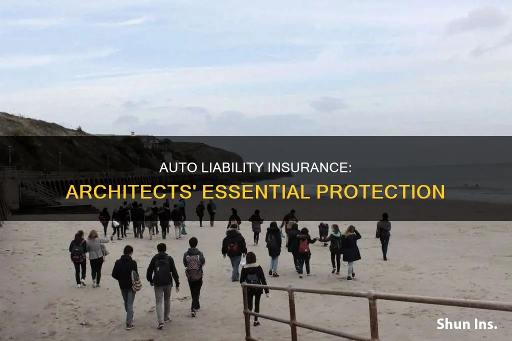 why carry auto liability insurance for archtiets