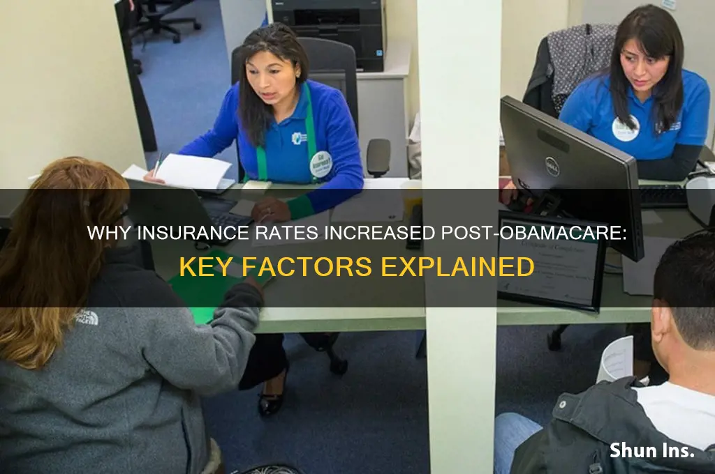 why did insurance companies raise rates after obamacare