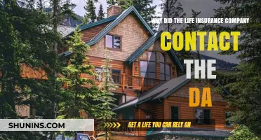 Life Insurance Company's Unexpected DA Contact: Unraveling the Mystery
