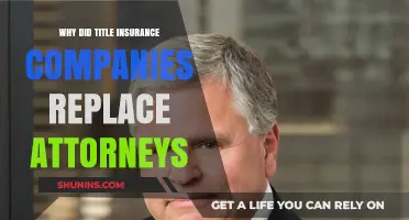Why Title Insurance Companies Replaced Attorneys in Real Estate Transactions