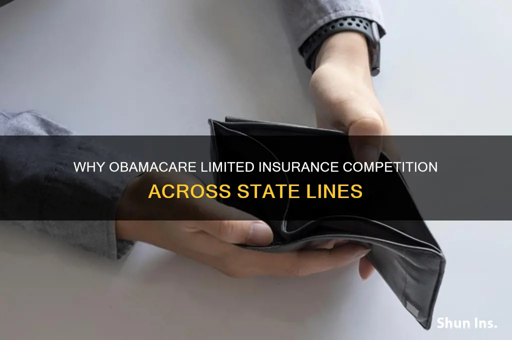 why didnt obamacare allow insurance companies to compete statewide