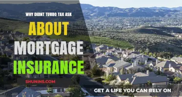 TurboTax: Missing Mortgage Insurance Questions