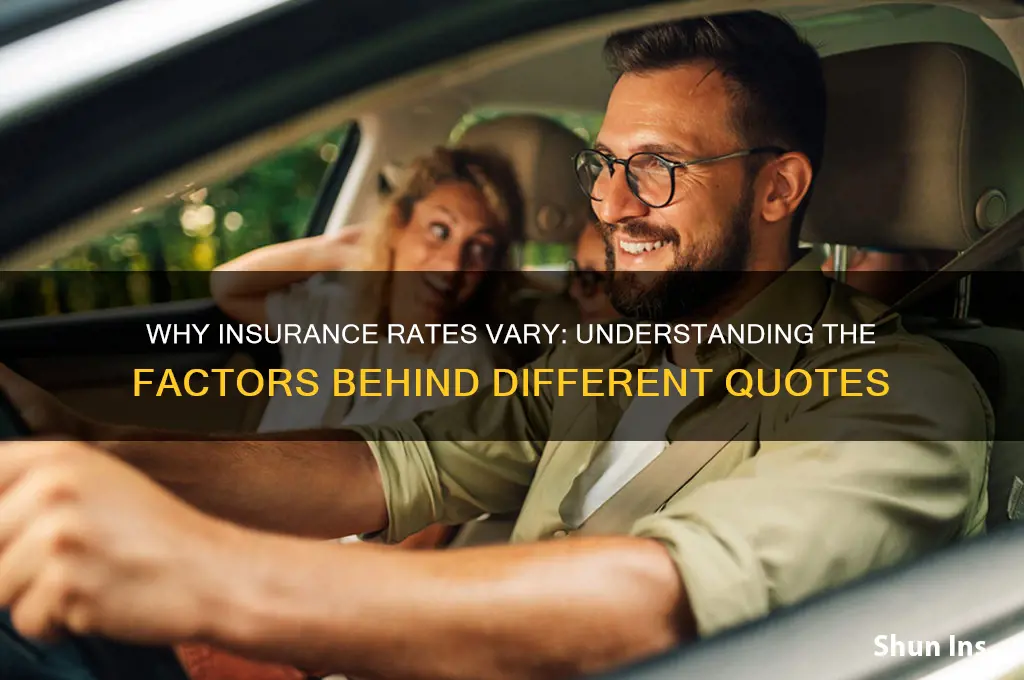 why do different insurance companies offer different rates