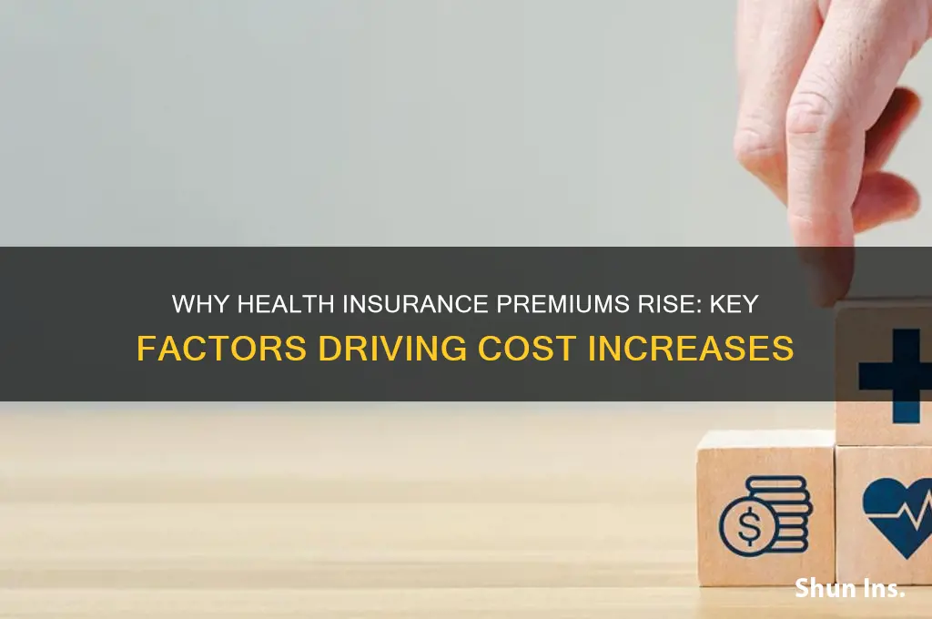 why do health insurance companies increase premiums