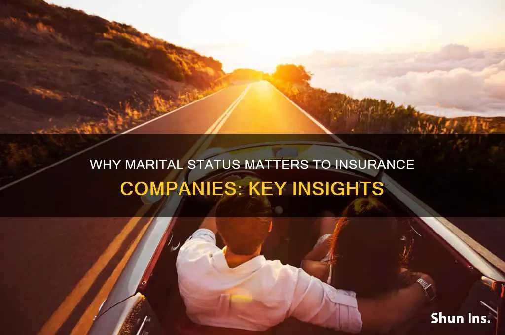 why do insurance companies ask for marital status