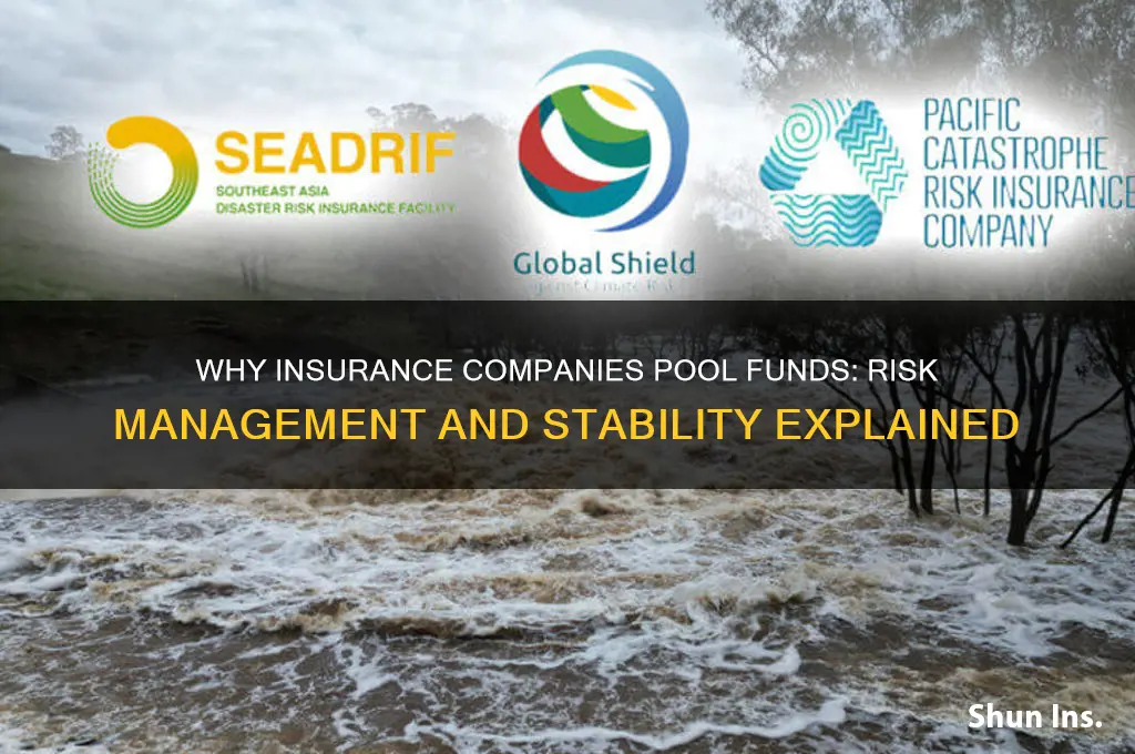 why do insurance companies create a pool of funds