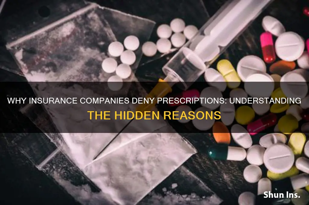 why do insurance companies deny prescriptions