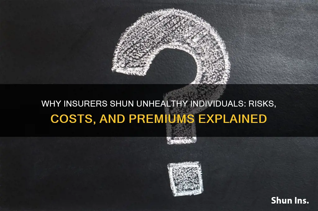 why do insurance companies dislike unhealthy people