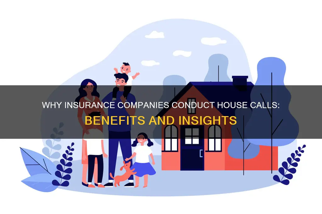 why do insurance companies do house calls