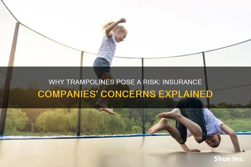 why do insurance companies hate trampolines