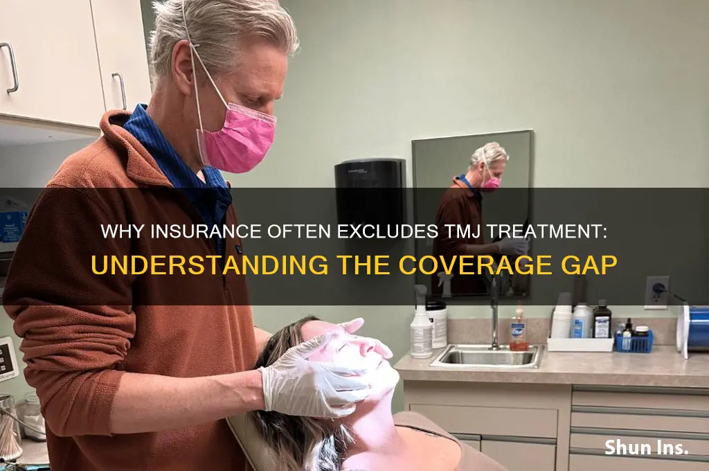 why do insurance companies not cover tmj