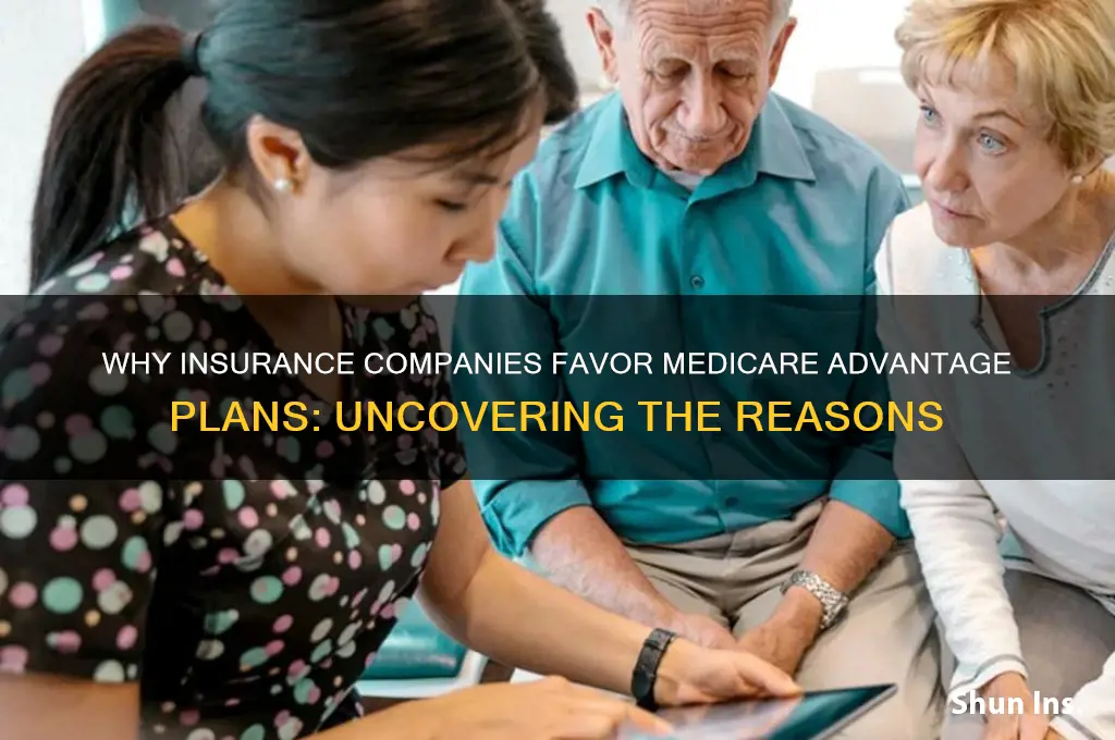 why do insurance companies push medicare advantage plans