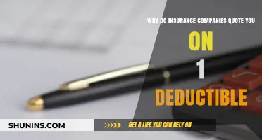 Understanding Single Deductible Quotes: Insurance Companies' Common Practice Explained