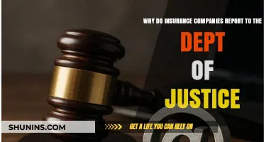 Why Insurance Companies Report to the Department of Justice