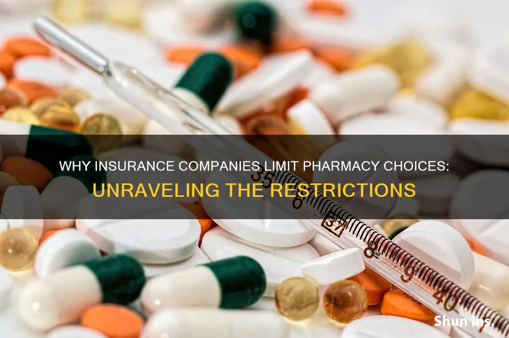 why do insurance companies restrict pharmacies