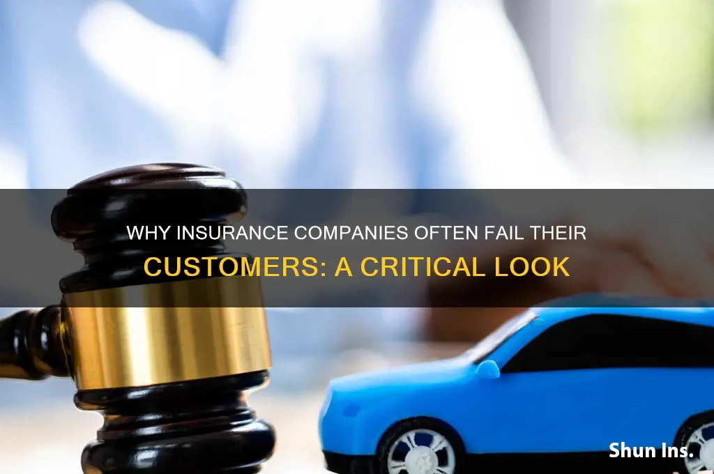 why do insurance companies suck