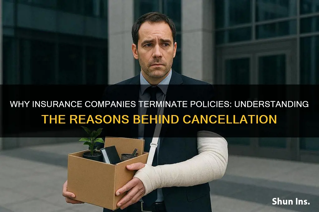why do insurance companies terminate you
