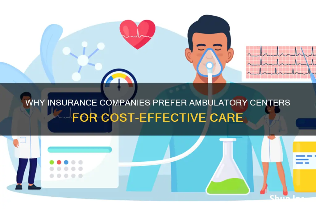 why do insurance companies use ambulatory centers