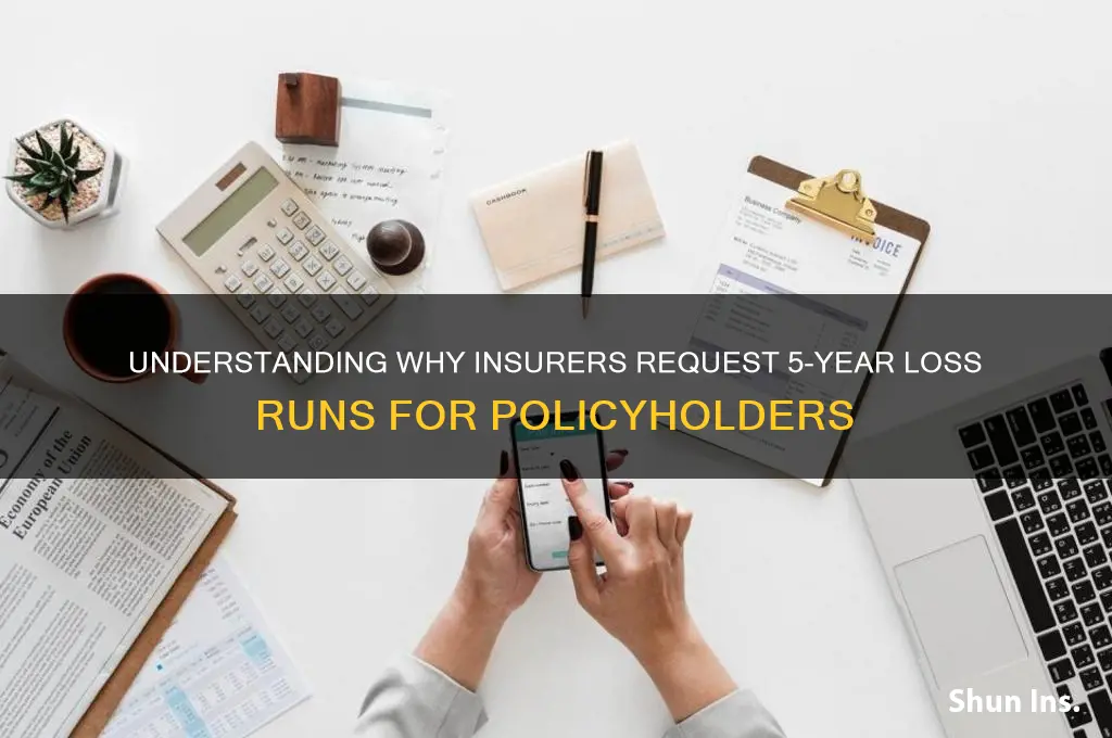 why do insurance companies want 5 years loss runs