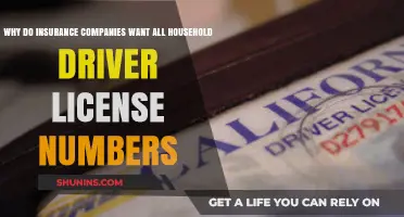 Why Insurance Companies Require All Household Driver's License Numbers