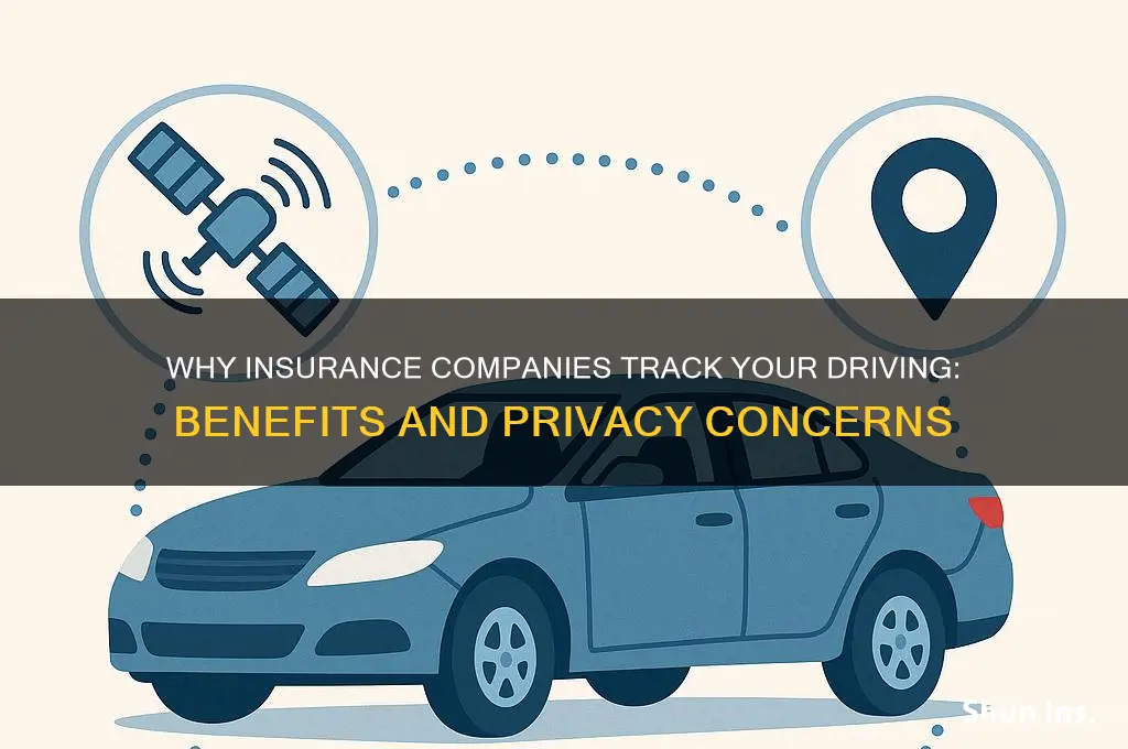 why do insurance companies want to track your driving