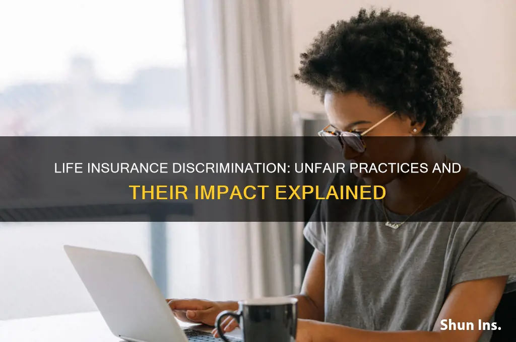 why do life insurance companies get to discriminate