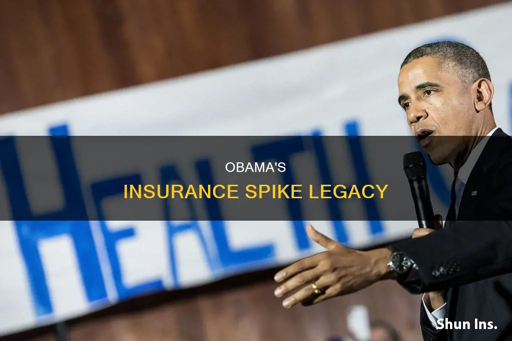 why do people blame obama for insurance spikes