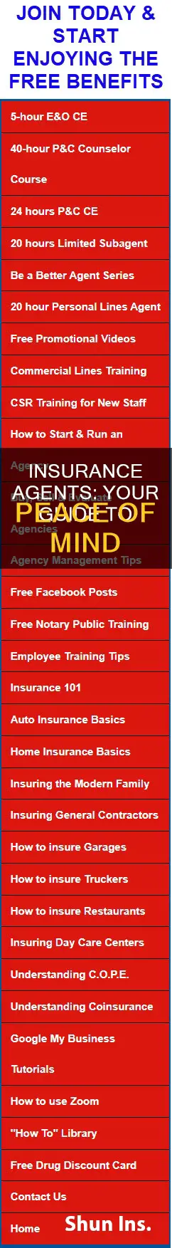 why do people go to insurance agnets