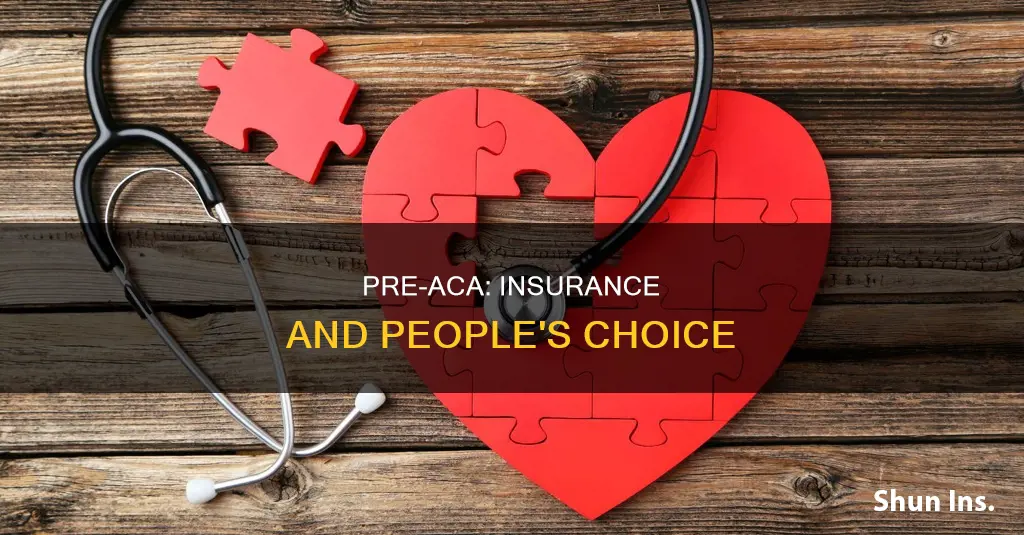 why do people want pre existing insurance before aca