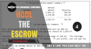 Why Title Insurance Companies Hold Escrow Funds: Explained