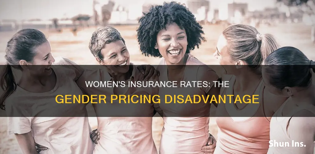 why do women have hiher insurance rates